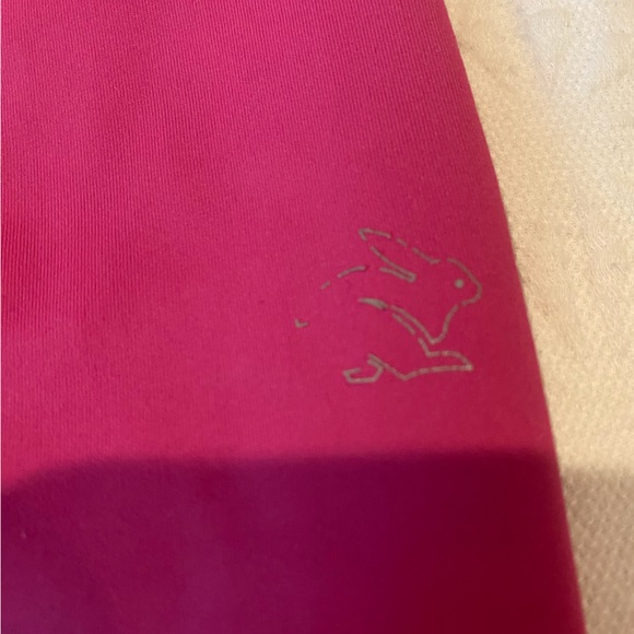 Bright pink Rabbit Running Leggings - Picture 4 of 7